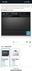 Comfee’ Countertop Dishwasher, Energy Star Portable Dishwasher, 6 Place Settings