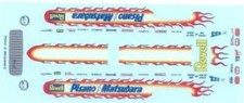 Yesteryear Pisano Matsubara Vega 125 Funny Car Waterslide Decal