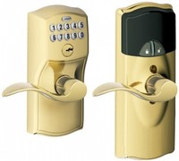 Schlage Brass Keypad Door Lever , Keyless Entry To Home Office Kids Elderly on sale Schlage Brass Keypad Door Lever , Keyless Entry To Home Office Kids Elderly on sale