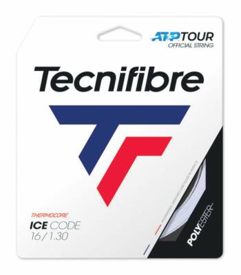 Tecnifibre Ice Code Tennissaite - 1,30mm/16G - 12m Set - Weiß - IceCode