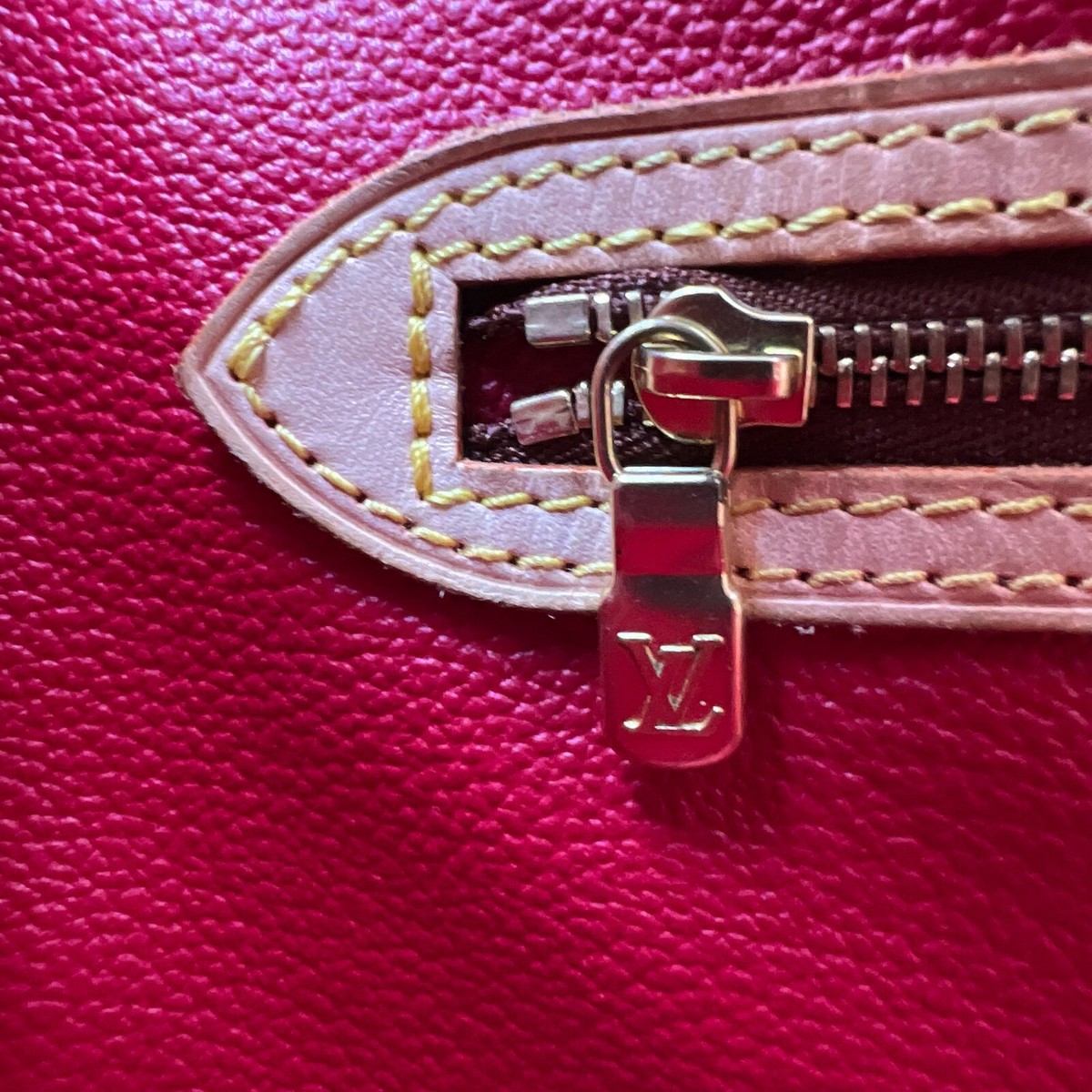 Smart Buy Louis Vuitton Vintage Limited Edition Cherry Cerise Petite