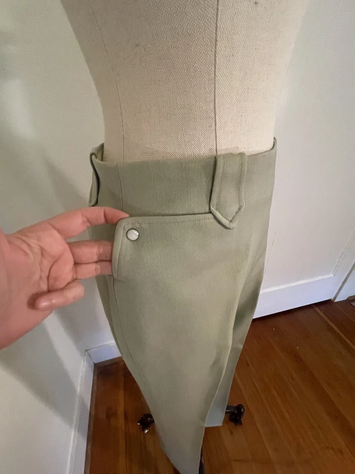 Pantalones Western Ranch vintage años 50 H Bar C cintura alta VLV Rockabilly SM Foto 3 de 4