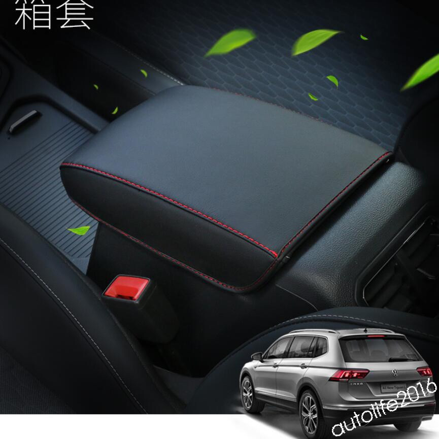 Armrest Box Protection Cushion Pad Kit For VW Tiguan MK2 2016 - 2023 Accessories