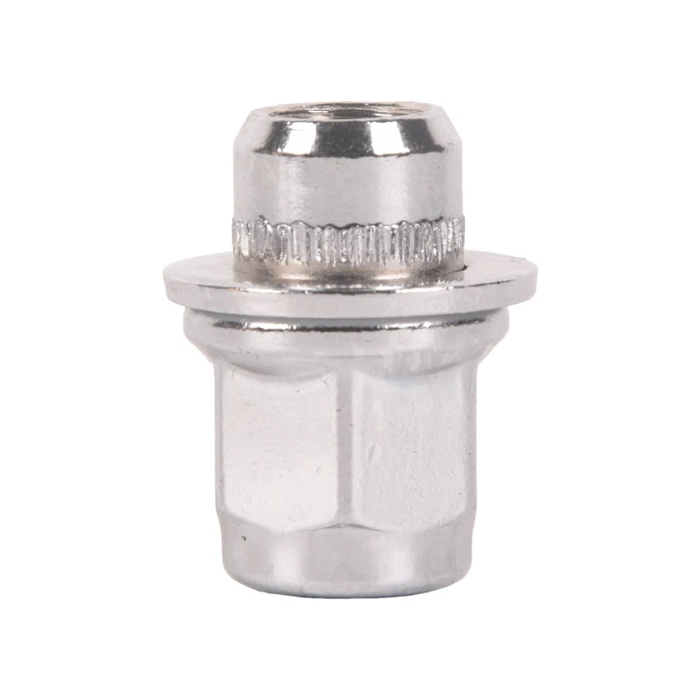 20 peças M12x1.5 porcas de roda cromadas lavadora de assento Mag para Lexus Scion Toyota Camry - Imagem 2 de 4