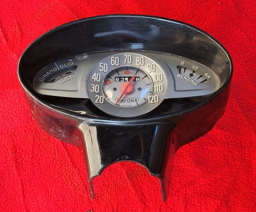 Cruscotto Quadro Strument Contachilometri Tachimetro Autobianchi Bianchina Odome - Foto 8 di 13