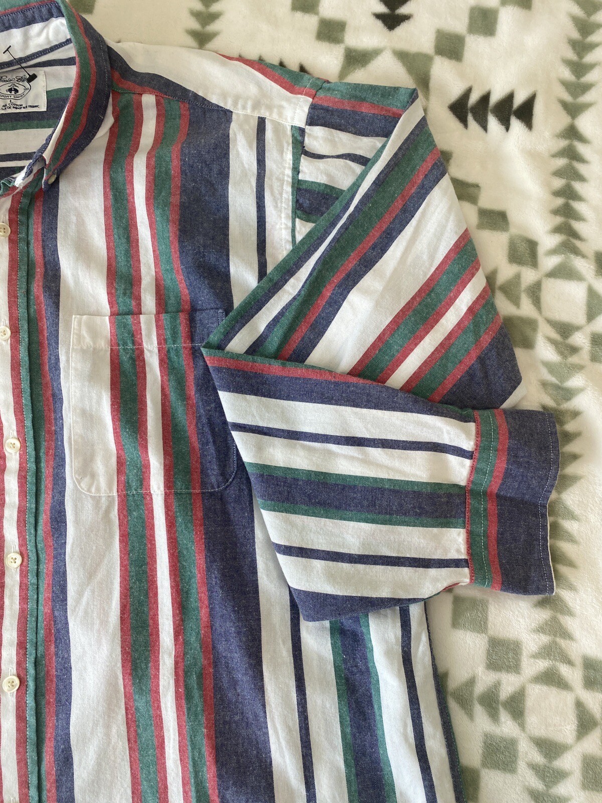 brooks & brothers Large Button Down, Button Up  L… - image 4