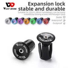 WEST BIKING Bicycle Handlebar Cover Bar End Cap MTB Road Bike Bar End Plugs