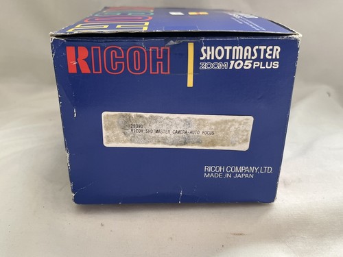 Ricoh Shotmaster 35mm zoom 105 Plus AF Point & Shoot Camera New Battery - Picture 16 of 18