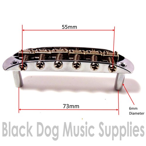 Replacement bridge for Jaguar guitar (Mustang Jazzmaster) - Picture 2 of 4
