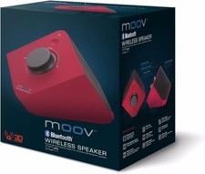 Uniden MOOV Portable Bluetooth Speaker - Red, MOOV626 RED
