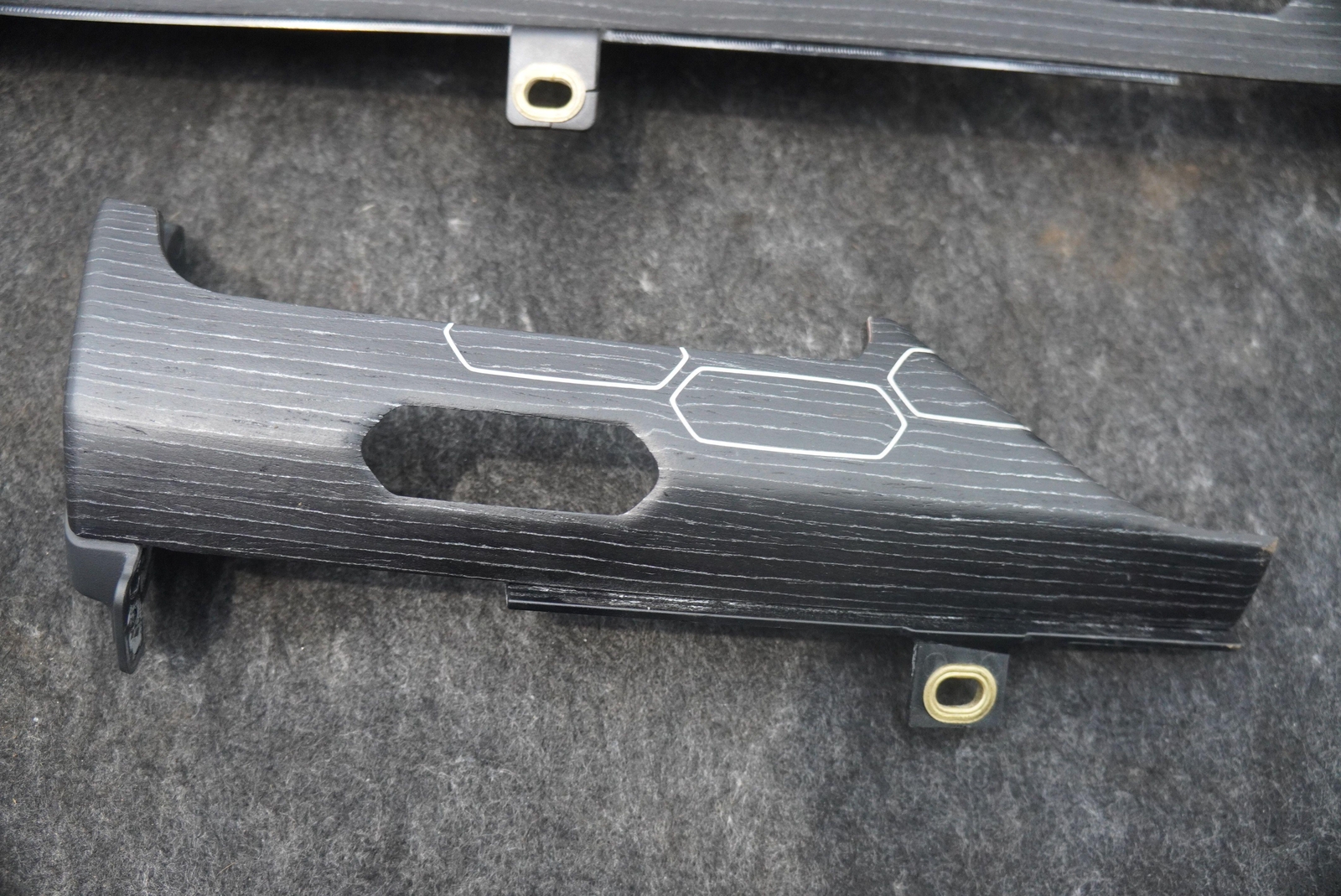 Set 3 Dash Trim Cover Panel Molding Argento 4ML853190 OEM Lamborghini Urus 2019