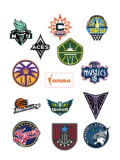 WNBA Teams Iron On Transfers For Light Or Dark Fabrics