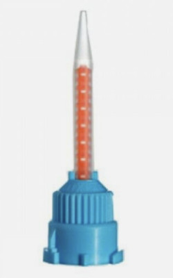 50/P T-MIXER Waste-Saver Dental Mixing Tip (Teal, Yellow, Pink, Blue/Orange)