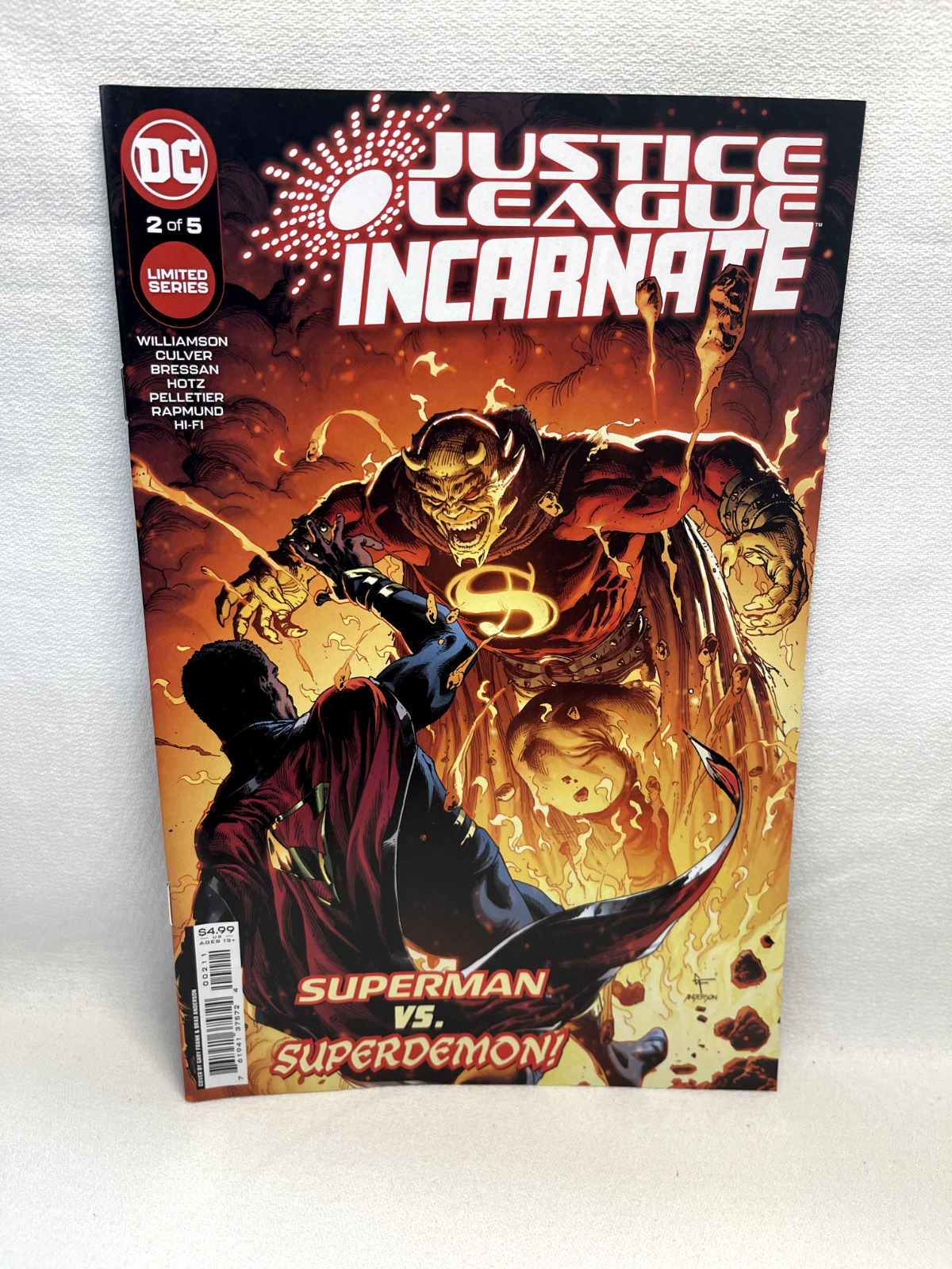 DC Justice League Incarnate #2 cvr A by (W) Joshua Williamson, Dennis Culver