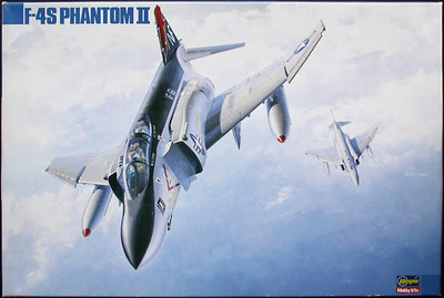 Hasegawa 1/72 Scale F-4S Phantom II Airplane Toy