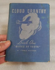 1936 Book One Cloud Country  Hardcover Pure Oil Company