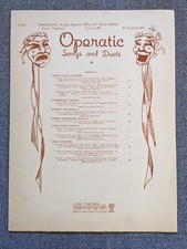 Prologue: Si Puo Signor What ho Dear Ladies Low Bb 1922