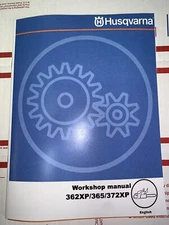 Husqvarna 362 XP, 362XP 365, 372 XP Chainsaw Service Workshop Repair Manual