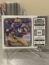 2023 Panini Chronicles Draft Picks Contenders College Ticket - Zach Charbonnet