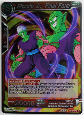 Piccolo Jr., Final Form BT27-012 R Foil NEW (H.of Z.)