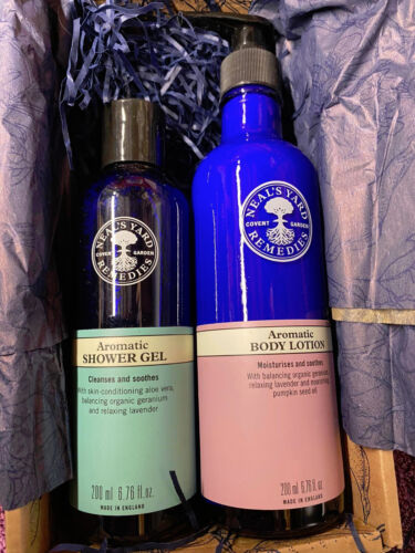 Neal's Yard Shower Gel & Body lotion gift Set - 200ml - Picture 1 of 7