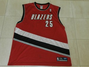 trail blazers red jersey