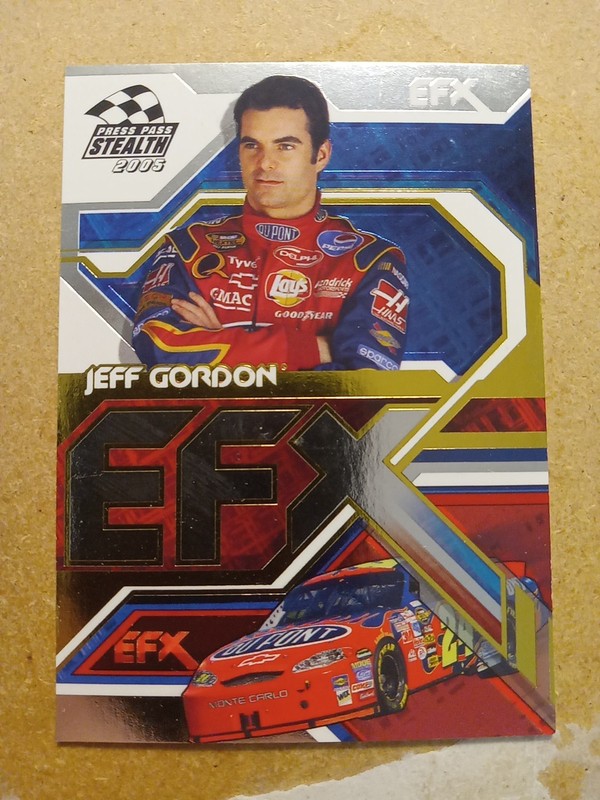 2005 Press Pass Stealth EFX Jeff Gordon EFX1