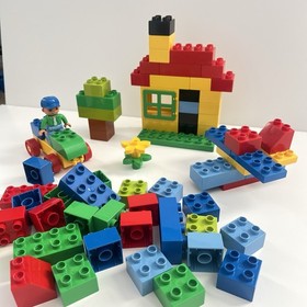 Lego Duplo 5506 Large Brick Box Complete Building Toy Set NO STORAGE CONTAINER