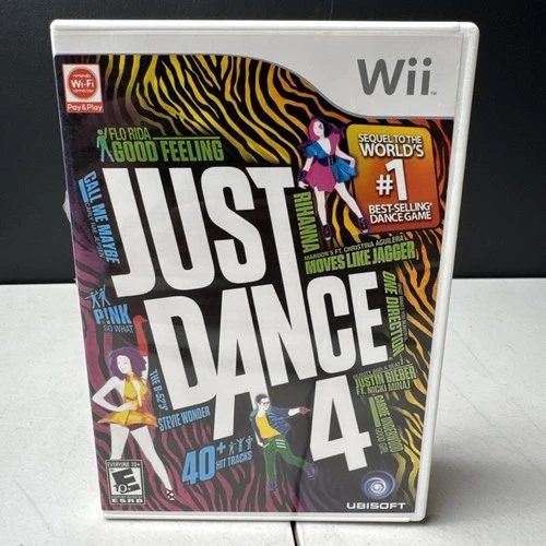 Just Dance 4 (Nintendo Wii, 2012) Complete and Tested