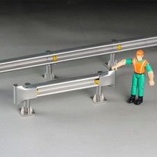 Metal Highway Guardrail for 1/14 Tamiya Tractor Truck 1/10 RC Crawler Car Model