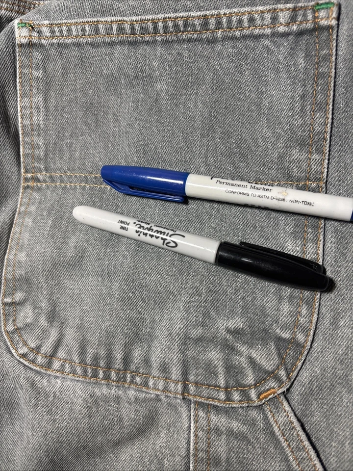 Jeans masculino Tommy Hilfiger Tommy Carpenter 34x32 cinza claro jeans vintage grunge - Imagem 4 de 4