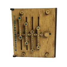 Caesar's Codex True Genius Wooden Brainteaser Puzzle Box