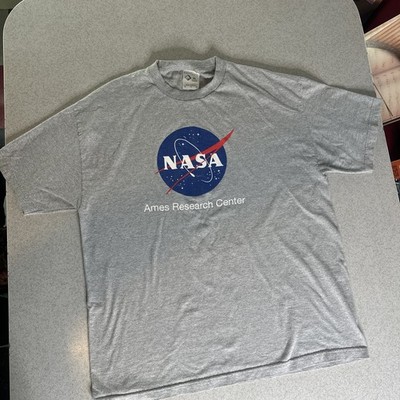 NASA Ames Research Center Men's T-Shirt Gray Size XL