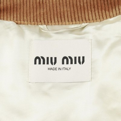 Miu Miu Blouson Denim Jacket cotton Blue #38 Used Women | eBay