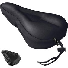 Fahrradsattelbezug Gel  Slim Microfaser Sitzauflage Sattelüberzug