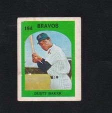 1972 Venezuelan Stamp #194 Dusty Baker - HOF Braves