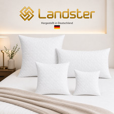 Kopfkissen 80x80 / 40x80 Gesteppt - Made in G...