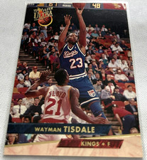 1993-94 Fleer Ultra Basketball Wayman Tisdale Sacramento Kings base card #164