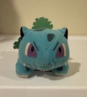 Vintage 1998 Nintendo Pokemon Bulbasaur Mini Plush - Hasbro Stuffed Plushie Toy