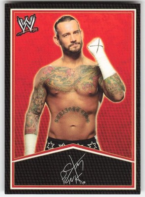 2013 Topps WWE Signature Series Dog Tags Inserts CM Punk #2
