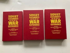 new SOVIET DOCUMENTS ON USE OF WAR EXPERIENCE 3 Book Set Harold Orenstein Glantz