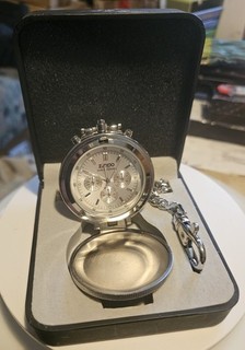 ZIPPO Taschenuhr mit Kette