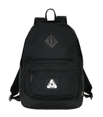 PALACE CORDURA TRI-BACKPACK Black Tri-Ferg Patch Logo Nylon Shell