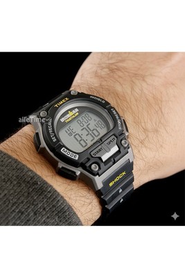Montre Timex Ironman Triathlon Homme - 42mm - Résistante à L'Eau 200m - Neuve
