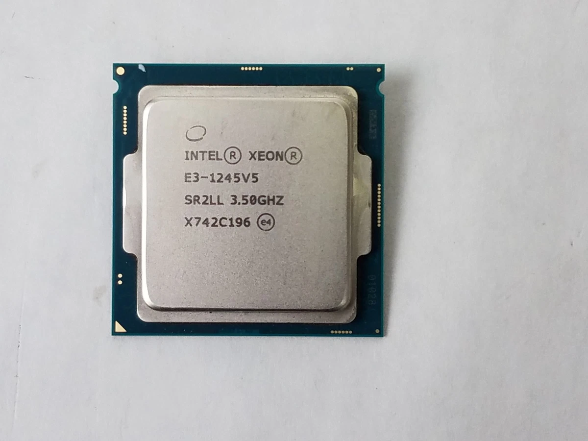 Intel Xeon E3-1245 V5 Processor Model Computer Processors (CPUs
