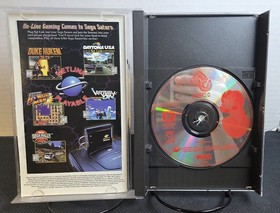 Enemy Zero (Sega Saturn, 1997) w/Manual, Inserts