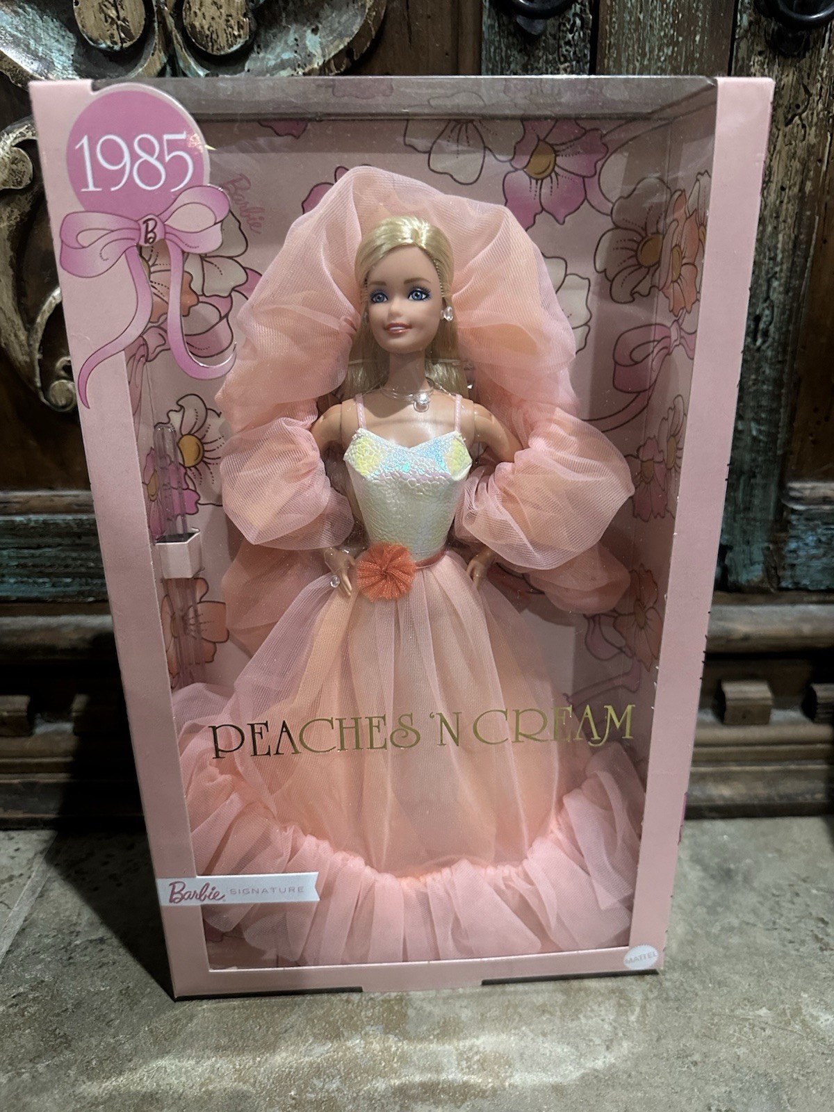 Peaches N Cream Barbie 1985 Reproduction Doll by Mattel 2025