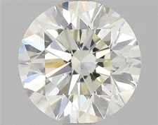 Cert. AGI 1.49 Carat Round Natural Mined Diamond Loose J color VS1 clarity