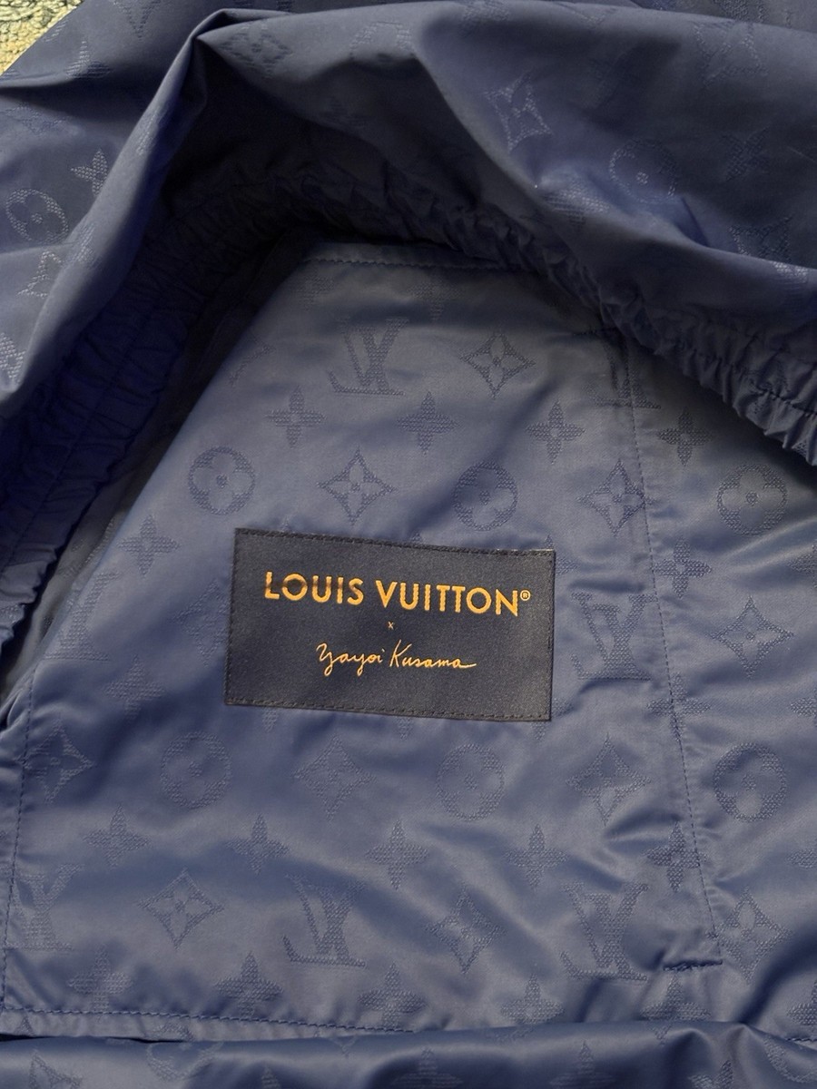 Louis Vuitton x Yayoi Kusama Monogram Windbreaker Jacket Size 55