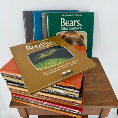Time Life Wild Wild World of Animals Lot 16 Hardcover Wildlife Books Set